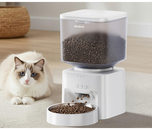 Rojeco 4,5L Pet Feeder WiFi inteligentny dozownik karmy - 1514973 - zdjęcie 2